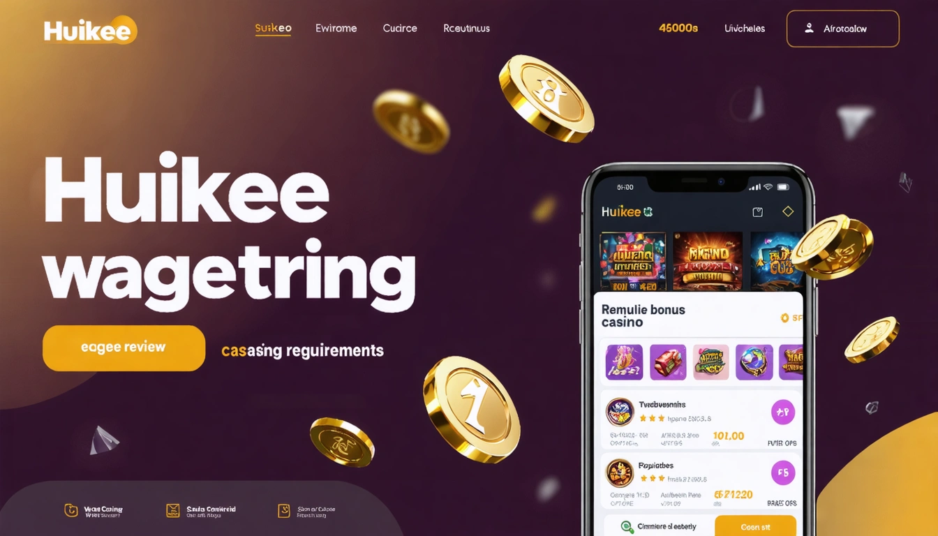 Huikee casino bonus review and wagering requirements