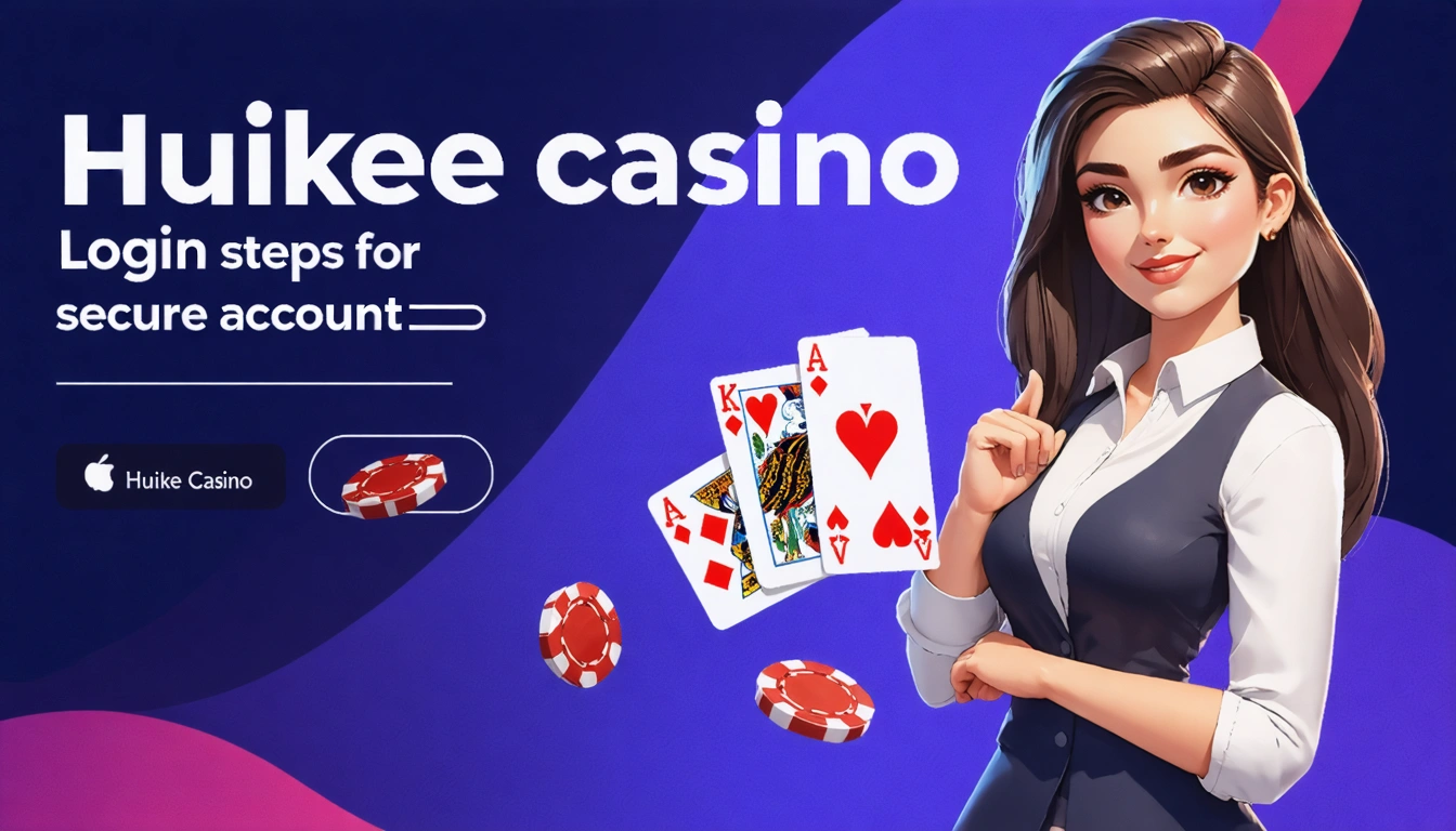Huikee casino login steps for secure account access